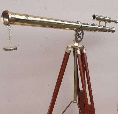 Telescope Double Barrel 158cm Tall