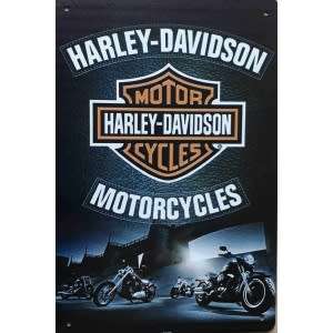 Harley-Davidson metal sign
