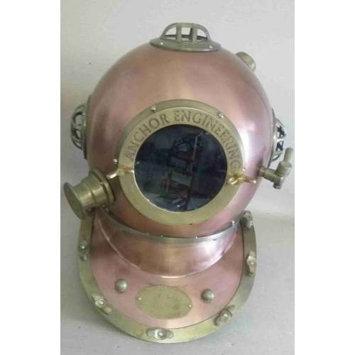 Nautical divers helmet.