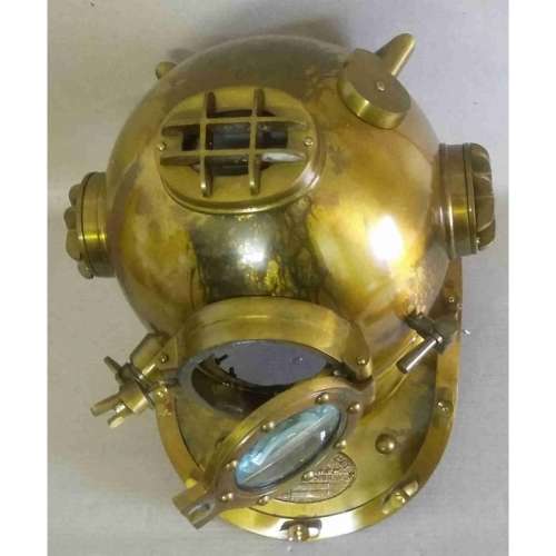 Nautical divers helmet.