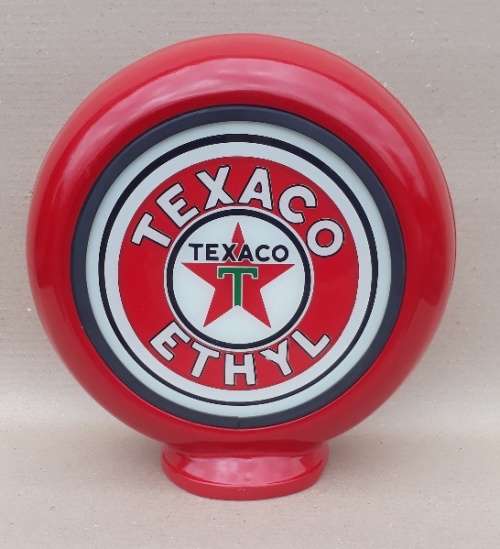 Texaco Ethyl Petrol Pump Globe