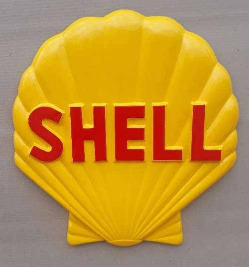 Shell Logo Wall Decor