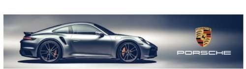 Porsche pub,bar, man cave,  advert light box . LED.