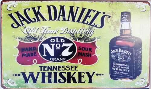Jack Daniel`s Old No7 Brand Big Metal Sign