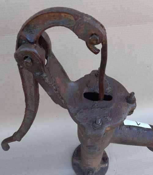 Well/borehole pump. Really old NO 1