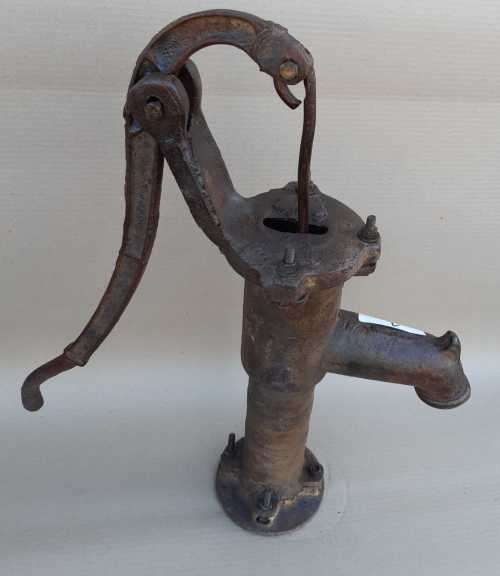 Well/borehole pump. Really old NO 1