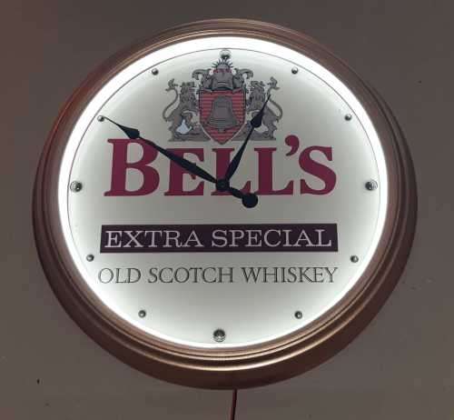 Bell`s Illuminated Clock 51cm Diameter