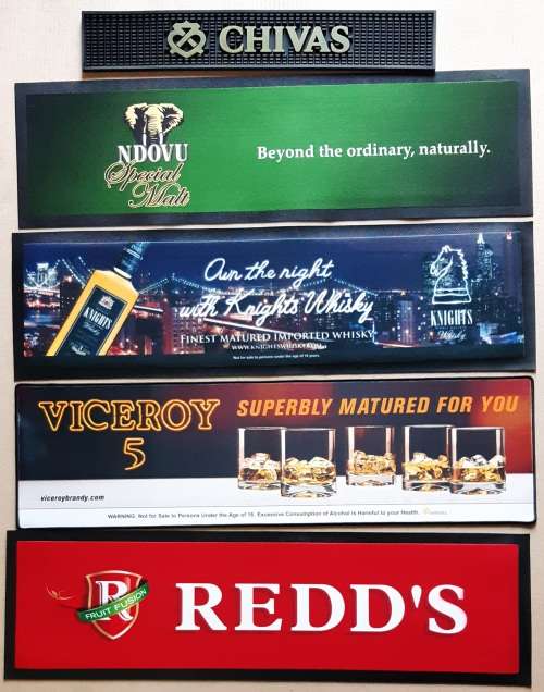 Bar Mat Randomly Selected Pack of 5 Save Up to 50%. Pack 3