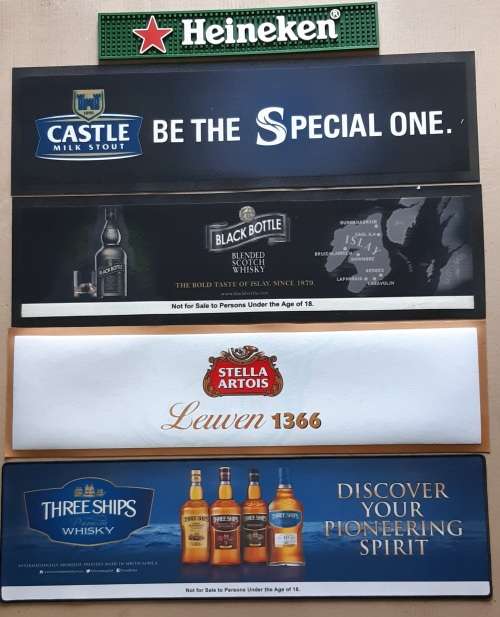 Bar Mat Randomly Selected Pack of 5 Save Up to 50%. Pack 6