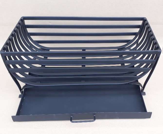 Curved Grate/ Ash Pan Combo 80cm L x 40cm W  x 35cm H.