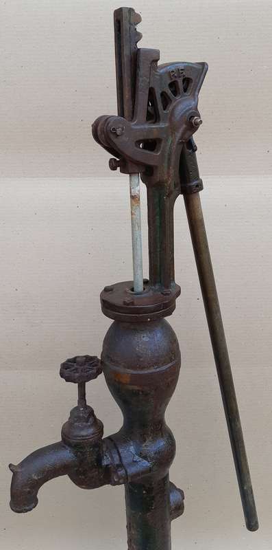 Vintage Well Borehole Pump 130cm Tall