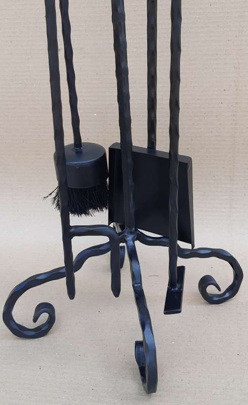 Fireplace Companion Tool Set 5 Pieces 90cm Tall