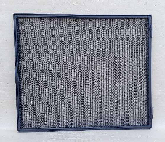 Surface Mounted Fire Screen with Single Opening Door. 80cm x 70cm