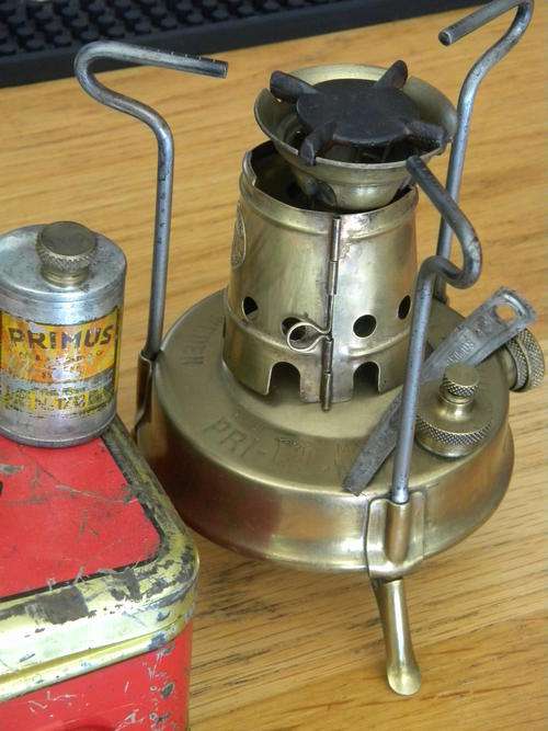 Primus (no 96) Camping Stove (solid brass)