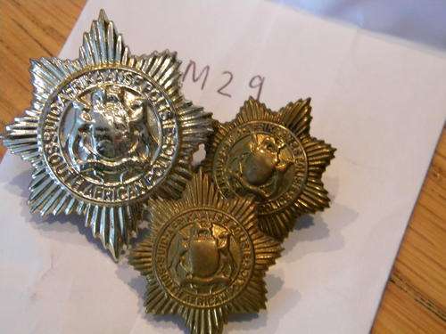 3 SAP Metal Badges (1 large & 2 small)