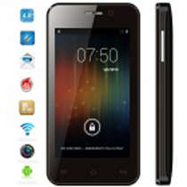 Mysaga C1 Android 4.2 Dual Core WCDMA Bar Phone w/ 4.0", Wi-Fi, GPS and 4GB ROM - Black