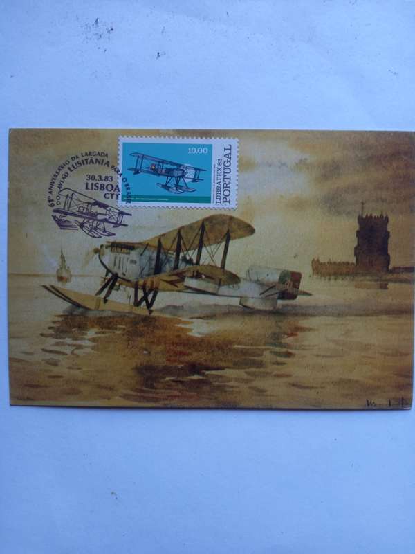 Aviation postcards