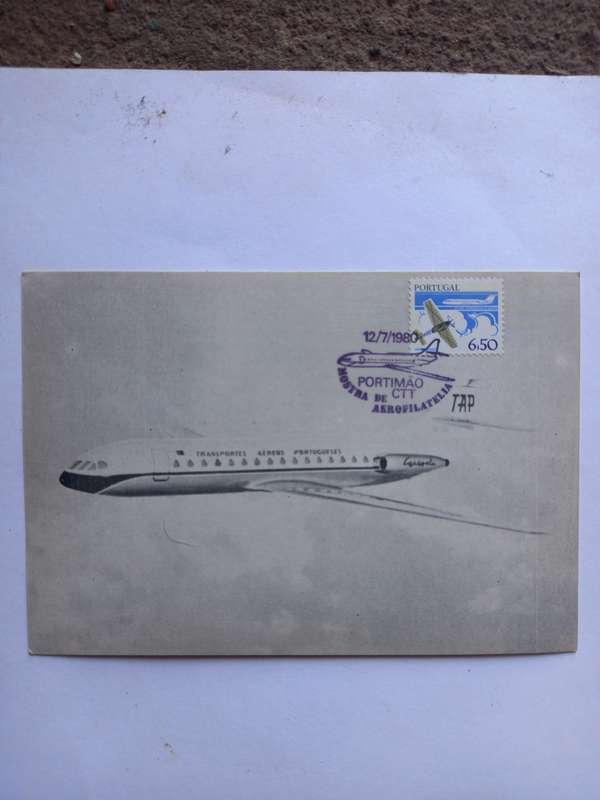 Aviation postcard