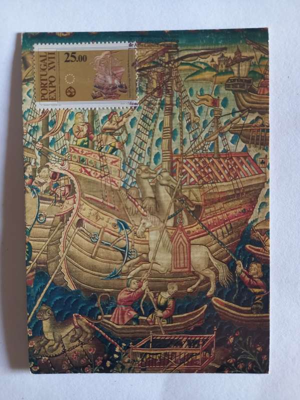 Postcard Portugal expo 17th