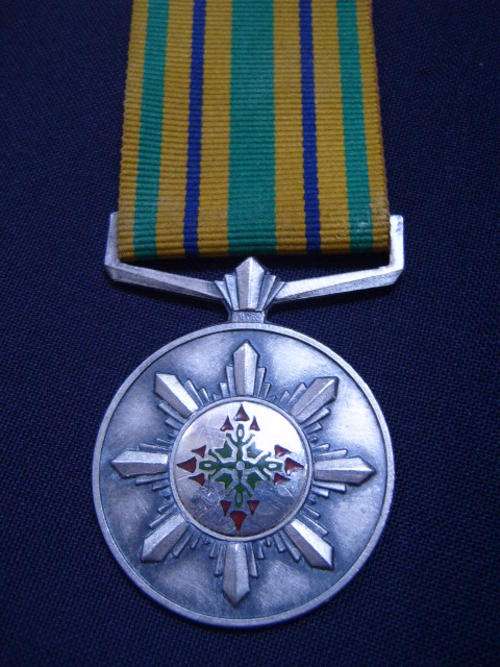 SOUTH AFRICAN POLICE STAR FOR FAITHFUL SERVICE (20YRS)