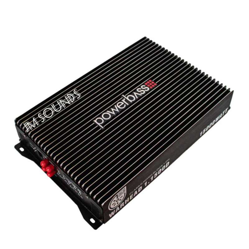 POWERBASS 45000W MONOBLOCK AMPLIFIER- WARHEAD 1.5000
