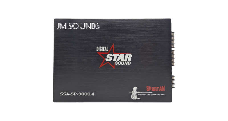 STARSOUND SSA-SP-9800.4 4CHANNEL AMPLIFIER