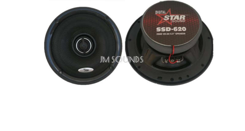 STARSOUND SSD-620 2-WAY 1200W 6.5 SPEAKERS