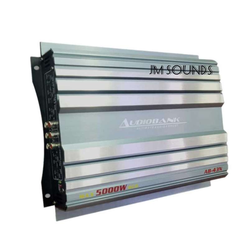 AUDIO BANK AB-43N 5000W 4CHANNEL AMPLIFIER