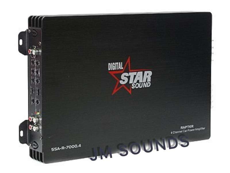 STARSOUND RAPTOR SSA-R-7000.4 7000W 4 CHANNEL AMPLIFIER