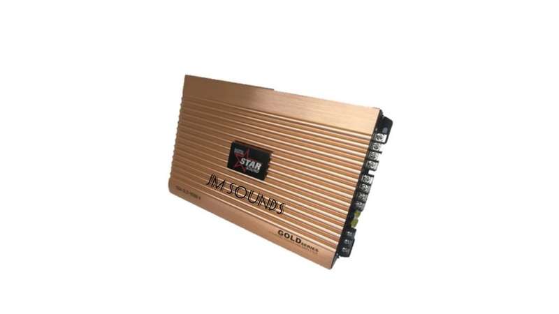 STARSOUND SSA-GLD-9500.4 GOLD LINE 4CHANNEL AMPLIFIER