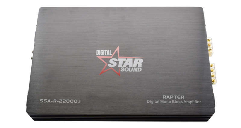 STARSOUND RAPTER SSA-R-22000.1 22000W MONOBLOCK AMPLIFIER