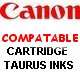 CANON .. {CL Range No 8 . with Chip  }  Black & 3 COLOURS [ Full Set  ]  Compatable  Ink Cartridges