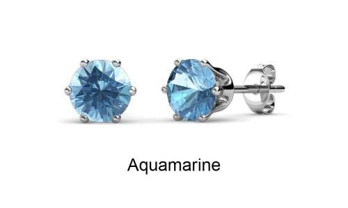 Swarovski Element Earrings in a Macaroon Case | 8 Colours