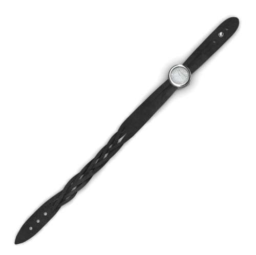 Swarovski elements Leather Wrap Watch
