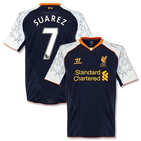 LIVERPOOL 3RD KIT- LARGE-SUAREZ