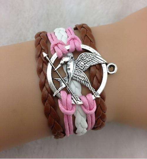 Bracelet- -Hunger Games charm
