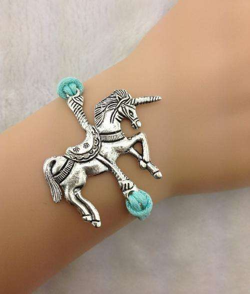 Bracelet-Unicorn charm