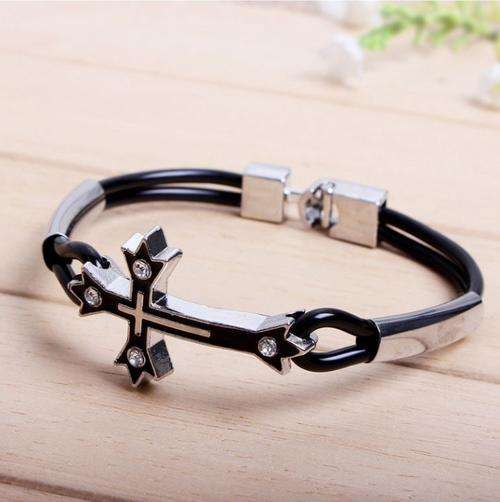 S/Steel cross bracelet ! 3 designs to choose from !!!