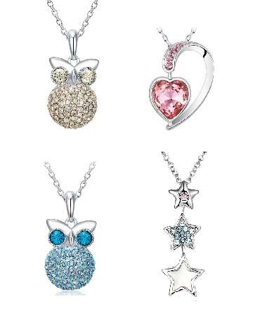 Genuine Swarovski Elements Necklaces l FREE SHIPPING