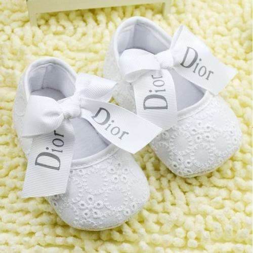 CHRISTIAN DIOR FIRST WALKERS 12-18 MONTHS