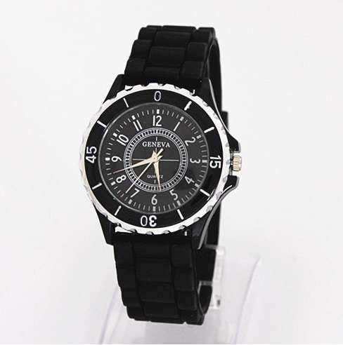 10 COLOURS AVAILABLE- Geneva silicone Watch