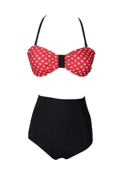 RETRO HIGH WAIST BIKINI - IN STOCK