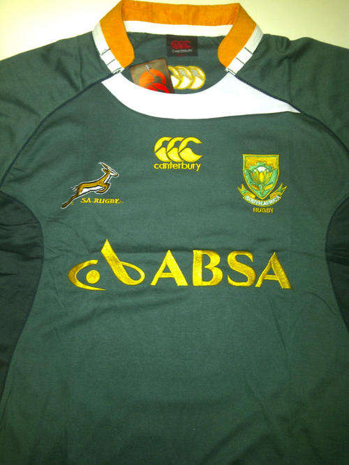 SPRINGBOK ABSA RUGBY JERSEY 2011- X LARGE