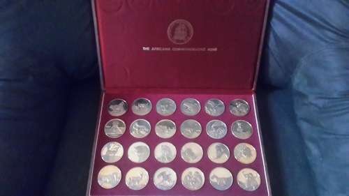 SA Wildlife Society 50th Anniversary Medallion Set