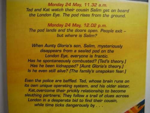 The London Eye Mystery - Siobhan Dowd