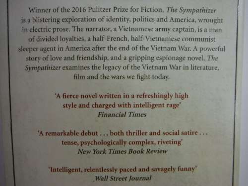 The Sympathizer - Viet Thanh Nguyen