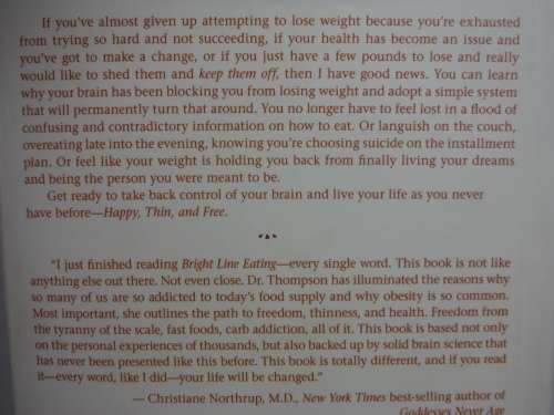 Bright Line Eating : The Science of Living Happy, Thin, and Free - Susan Peirce Thompson, PH.D.