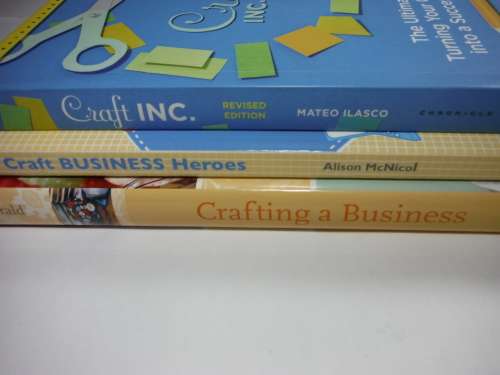 A Lot of 3 Books to Help Turn Your Creative Hobby into a Business