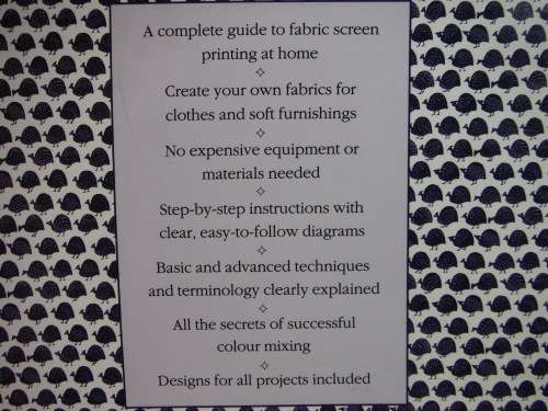 The South African Guide to Fabric Screen Printing - Pam Stallebrass