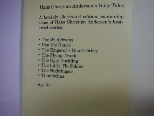 Hans Christian Anderson Fairy Tales